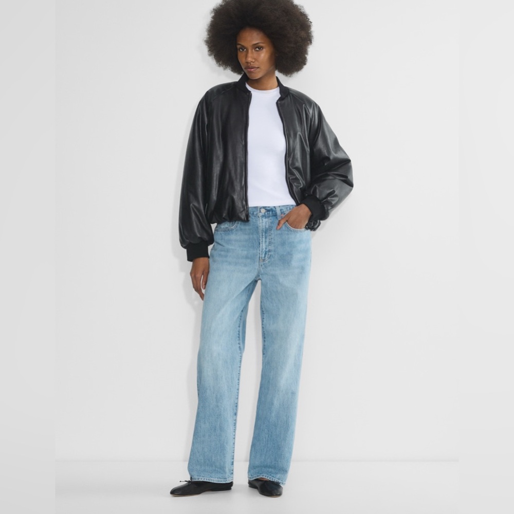 Aritzia Denim Forum The Farrah Hi-Rise Wide Jean